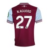 Maillot de Supporter West Ham United N. Aguerd 27 Domicile 2024-25 Pour Homme